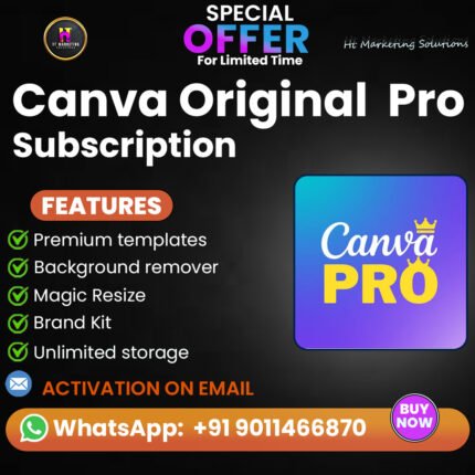 Canva Original Pro 1 Year