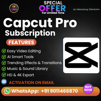 CapCut Pro Subscription Plan
