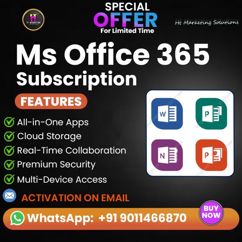 MS Office 365 Subscription Plan